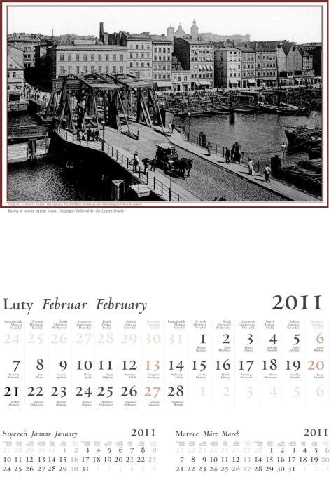 Szczecin Na Starej Fotografii Kalendarz 2011 Stettiner Kalender