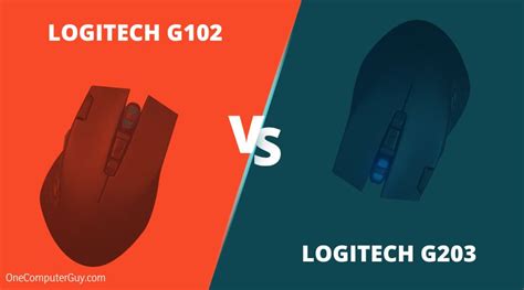 Logitech G102 Vs G203 Which Mouse Takes The Crown