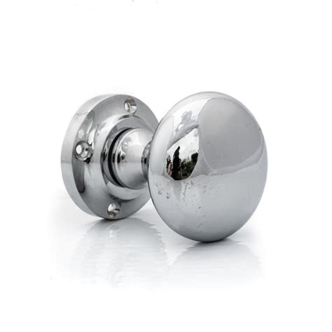 Reclaimed Polished Chrome Door Knob Vinterior