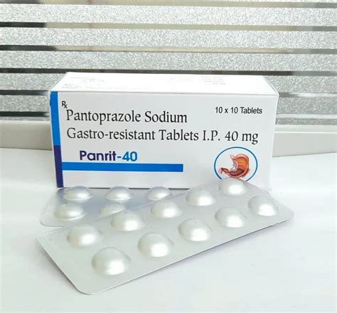 Pantropazole Sodium Gastro Resiistant Tablets Ip Prescription At Rs 60 Box In Hyderabad