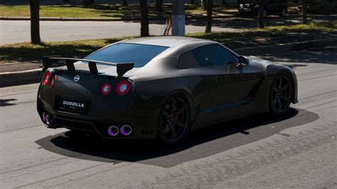 Nissan Gtr R35 Godzilla Cgtrader