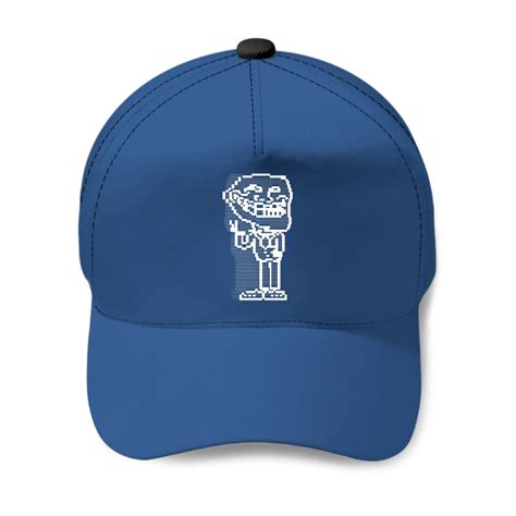 Troll Face ASCII - Troll Face Meme - Baseball Caps