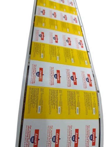 White Self Adhesive Polyester Printed Labels For Pharma At Rs