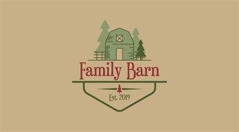 Barn Logo Design Concept Vector 6123399 Vector Art at Vecteezy