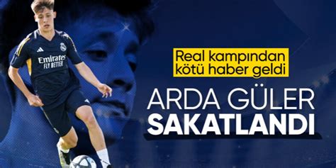 Real Madrid de Arda Güler sakatlandı