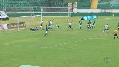 Jornal da EPTV 2ª Edição Campinas Piracicaba Guarani empata em jogo