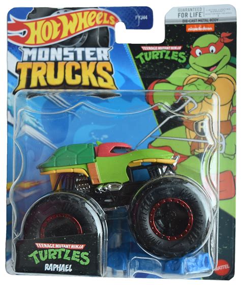 Hot Wheels Monster Trucks Raphael Connect And Crash Car Walmart