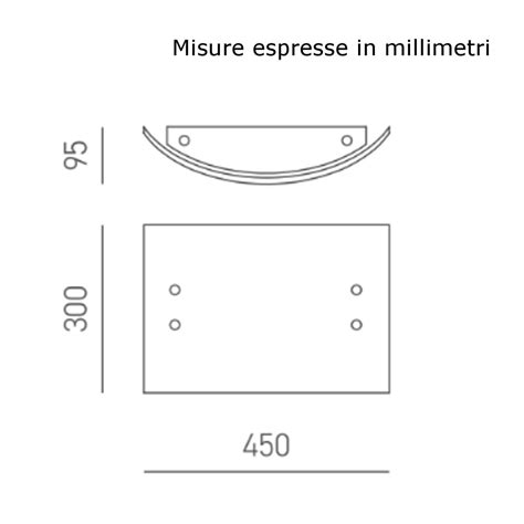 Plafoniera Moderna Gea Luce Michela Pm E Led