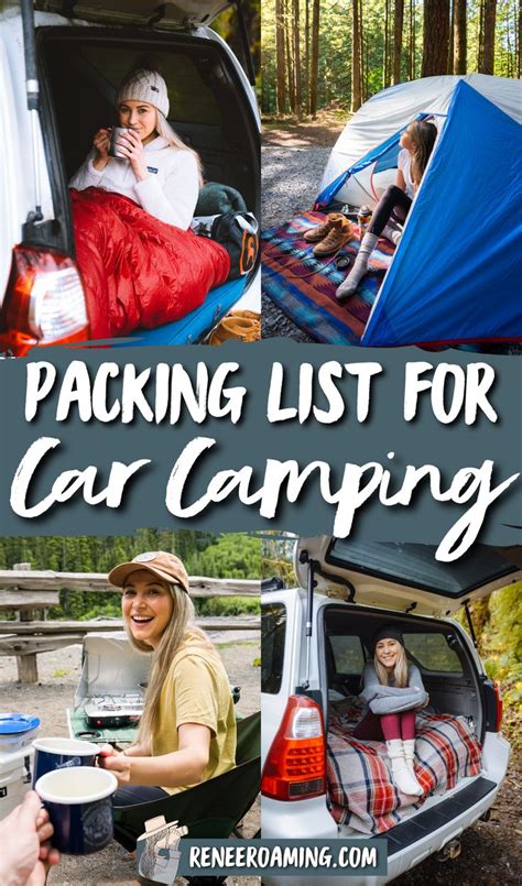 Car Camping Essentials List Ultimate Printable Checklist Camping