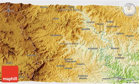 Physical 3D Map of Cromwell