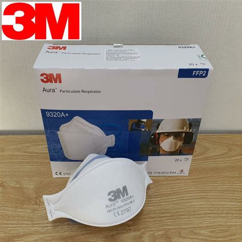 3m Aura Mask 9320a Ffp2 9332a Ffp3 1870 N95 Surgical Individual Packaging Shopee