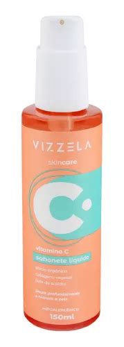 Sabonete L Quido Facial Vitamina C Vizzela Ml Para Rosto Mercadolivre