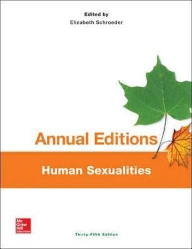 Annual Editions Human Sexualities 35e Annual Editions Human