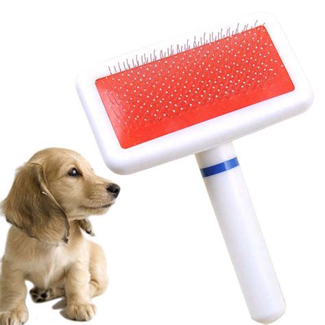 Other Pet Supplies - Dog Brush Pet Dog Comb Long Hair Brush Plastic ...