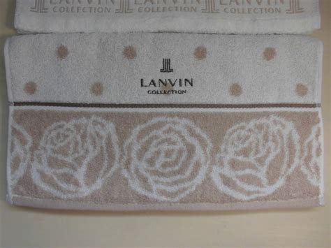 Yahoo オークション 【未使用】送料185円 今治タオル Lanvin ランバ