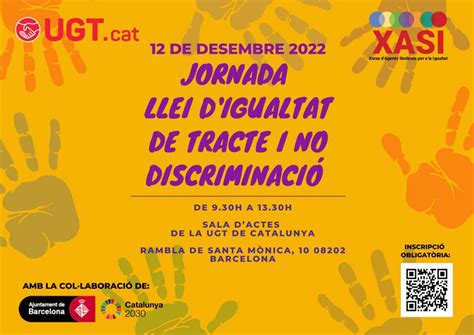 Per La Igualtat De Tracte I No Discriminació Jubilats I Jubilades De