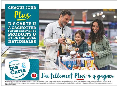 Promo Ma Carte U Chez U Express Icatalogue Fr