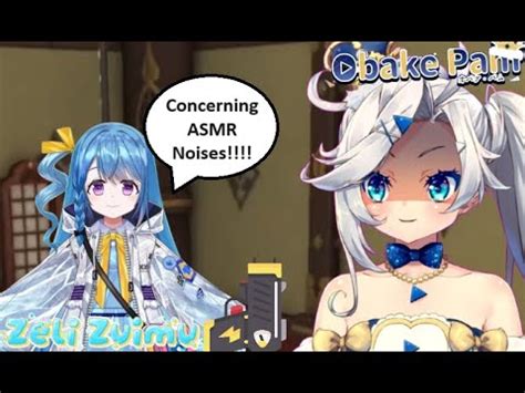 Playasia Clips Obake Pam Reacts To Zeli Zuimu S Cursed Asmr Youtube