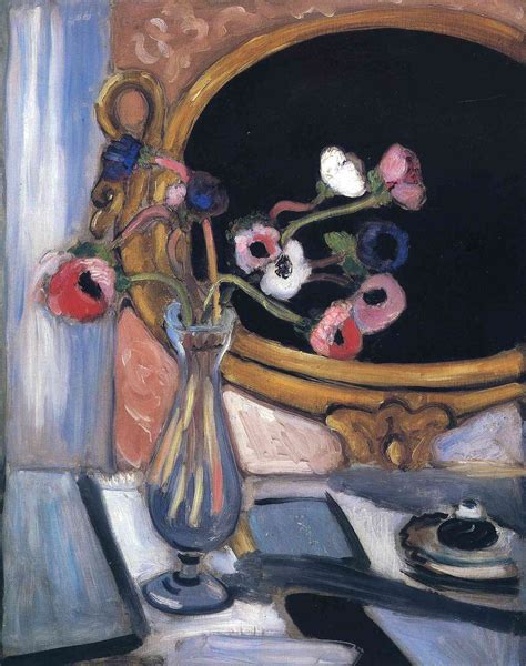 Anemone And Mirror 1920 Henri Matisse By Style Post Impressionism