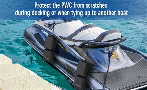 Amazon Straodtic Pwc Fender Bumper With Adjustable Bungee Cords