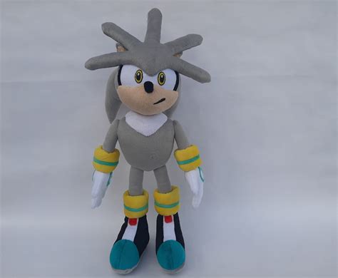 Great Eastern Ge 8960 Sonic The Hedgehog Plush Silver Sonic 13