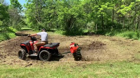 Food Plots With Homemade Atv Disc Youtube