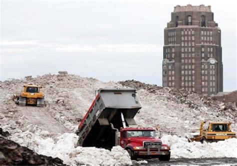 Buffalo, NY Still Has a 10-Foot Tall Pile of Snow from their 7-Foot ...