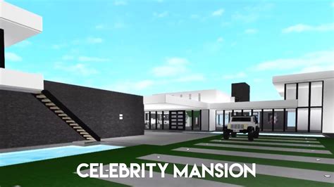 Roblox Adoptme Celebrity Mansion In Bloxburg Exterior Bloxburg Images And Photos Finder