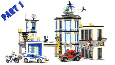 Lego City 60141 Police Station Part 1 Police Playset For Lego Fans Youtube