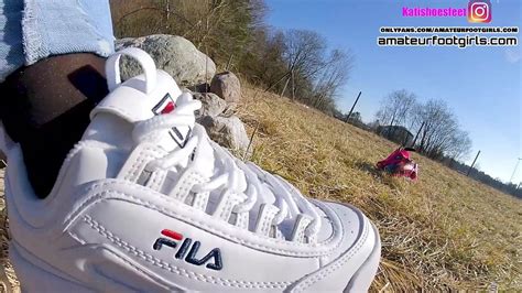 Fila Disruptor Shoeplay Pisotear Pies De Nylon Colgando Y Aplastar