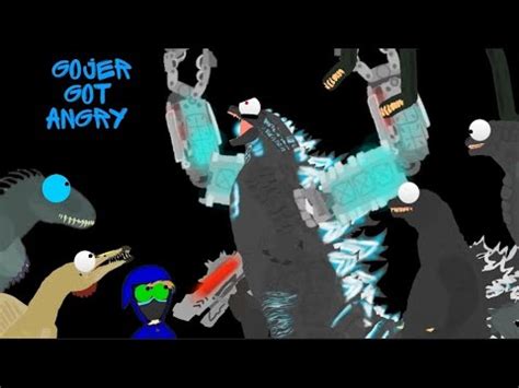 Gojer Got Angry It Was In Vain Kaiju S OC Fan Animation Godzilla