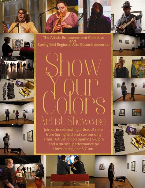 Show Your Colors: Artists Showcase - Springfield Regional Arts Council