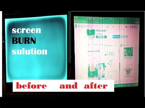 Screen Burn How To Fix Broken Screen Paano Ayusin Ang Screen Ng Laptop