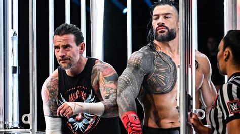 Wwe Planeja Combate Entre Roman Reigns E Cm Punk Wrestlebr