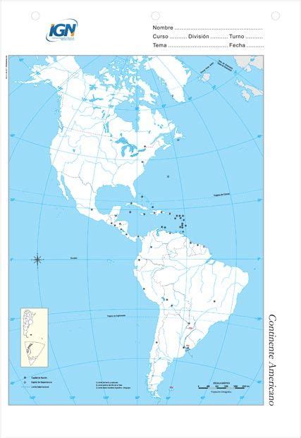 Mapa Fisico Mudo De America Para Imprimir En A4 Hot Sale Innoem Eng