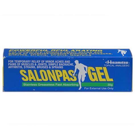 Salonpas Gel 30 G | Pharmacy and More