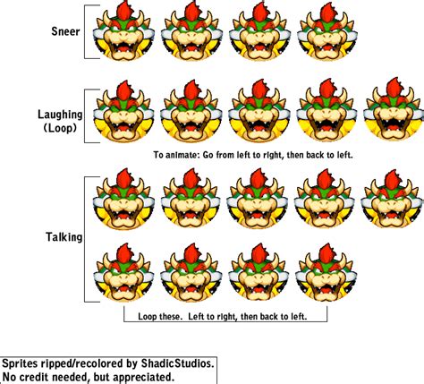 Bowsers Inside Story Bowseritis Sprites By Shadicstudios On Deviantart