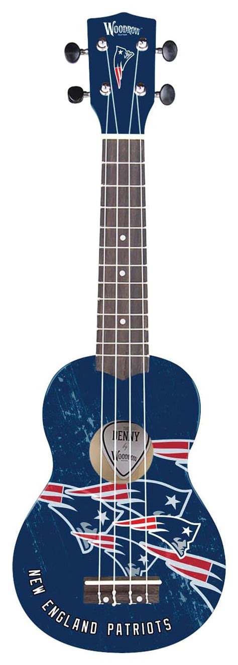 Best Buy Woodrow Denny New England Patriots 4 String Soprano Ukulele