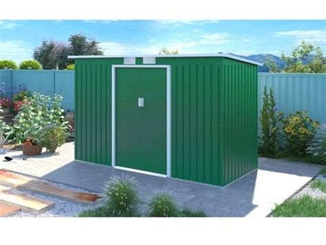 Cm X Cm Ger Teschuppen Ascot Aus Metall Garden Shed Shed