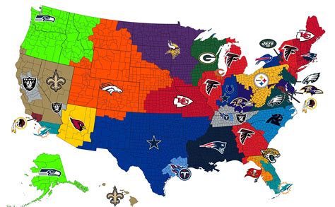 Nfl Teams On Map Hot Sex Picture