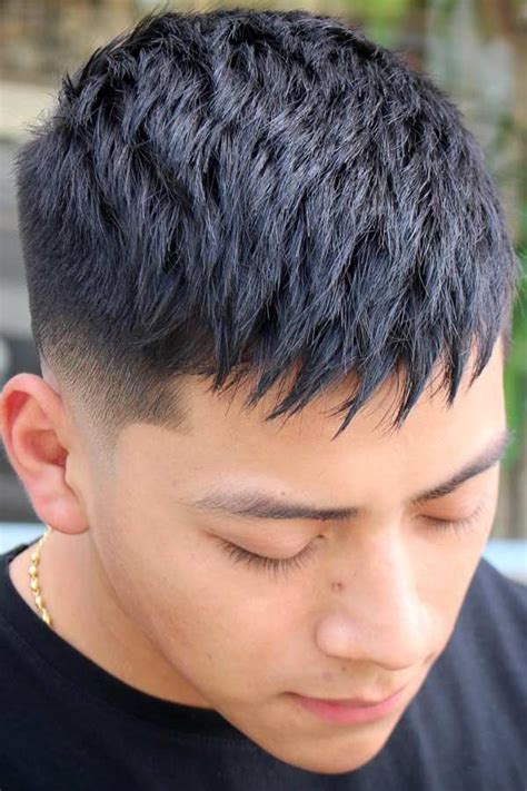 Spiky Hair For Men Is A New Classic Mid Fade Haircut Asian Short