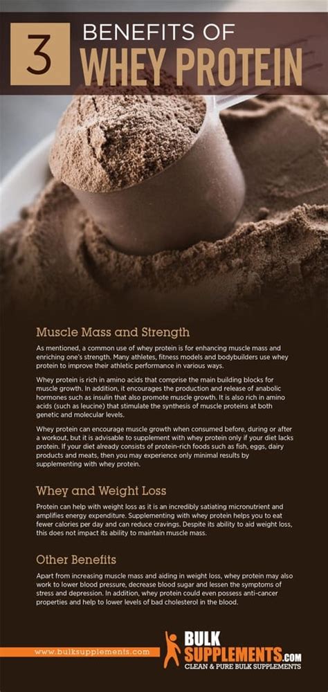 3 Whey Protein Benefits & How to Use It