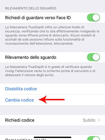 Come Aumentare La Sicurezza Del Codice Di Sblocco DelliPhone Guide Apple