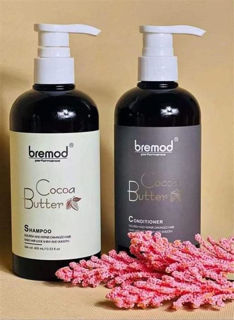 Bremod Cocoa Butter Shampoo Ml Conditioner Ml Argan Oil Hair