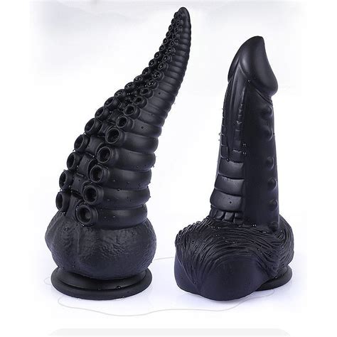 Octopus Tentakel Anal Butt Plug Stor Penis för Kvinnor Man Stimulator