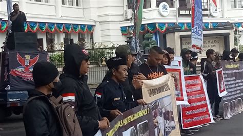 Ormas GRIB JAYA Malang Gelar Aksi Damai Kecam Tindakan KKB Dan