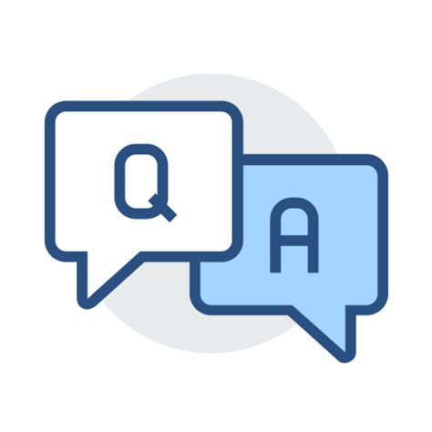 Questions and answers Vector Icons free download in SVG, PNG Format