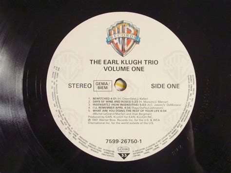 激レアアールクルーの希少アナログ盤 Earl Klugh Trio Volume One Guitar Records