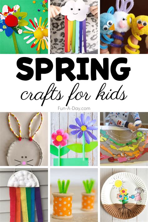 19+ Spring Crafts For Preschool - CaitiCasiana