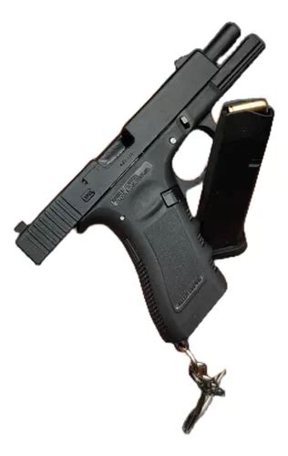 Glock I Pistola Brinquedo Miniatura Desmontavel Chaveiro Frete Gr Tis